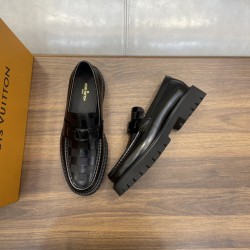 MAJOR LOAFERS IN BLACK - LV827 UK
