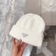 replica WOOL AND CASHMERE BEANIE IN WHITE UK