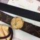 Replica L 14724 LFR#1766 Buddha Luxury Replica Monogram Lv Circle Logo 35Mm Reversible Belt - B109 Uk - 14724 - Buddha Luxury