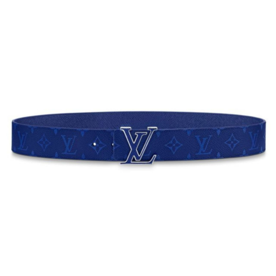 Replica L 14742 LFR#1747 Buddha Luxury Replica Mens Initiales 40Mm Reversible Belt Blue - B90 Uk - 14742 - Buddha Luxury
