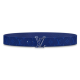 Replica L 14742 LFR#1747 Buddha Luxury Replica Mens Initiales 40Mm Reversible Belt Blue - B90 Uk - 14742 - Buddha Luxury