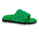 replica POOL PILLOW COMFORT SLIDES IN GREEN - LVS62 UK