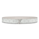replica MENS INITIALES 40MM REVERSIBLE BELT WHITE - B89 UK
