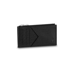 M62914 COIN CARD HOLDER TAIGA COWHIDE LEATHER UK