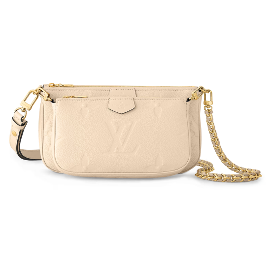 Replica Multi Pochette Accessoires Creme Beige Monogram Empreinte Leather M46568 Uk - 13908 - Buddha Luxury