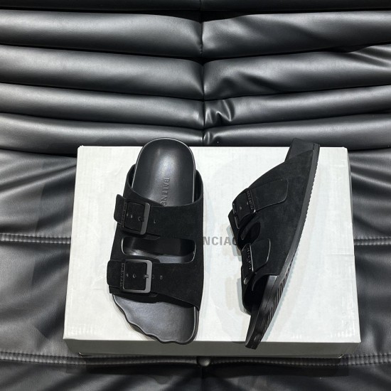 replica SUNDAY SANDALS IN BLACK - BBS19 UK