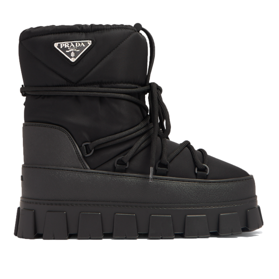 Replica Nylon Gabardine Apres-Ski Boots Black - Pd135 Uk Replica Nylon Gabardine Apres-Ski Boots Black - Pd135 Uk