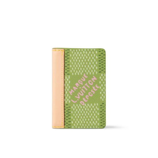 Replica L 12853 LFR#11520 Buddha Luxury Replica Pocket Organizer Green Damier Golf Coated Canvas N40632 Uk - 12853 - Buddha Luxury