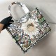Replica Dior 13255 DFR#12886 Buddha Luxury Replica Medium Book Tote Ecru Multicolor 4 Saisons Automne Soleil Embroidery Uk - 13255 - Buddha Luxury