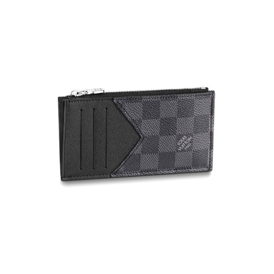 Replica M64038 COIN CARD HOLDER DAMIER GRAPHITE COATED CANVAS UK replica M64038 COIN CARD HOLDER DAMIER GRAPHITE COATED CANVAS UK