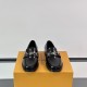 replica MAJOR LOAFERS BLACK LEATHER - LV879 UK