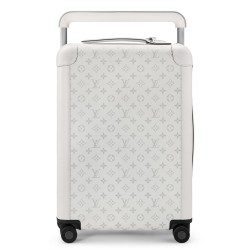 Horizon 55 Rolling Luggage White Taiga Cowhide Leather M10149 Uk