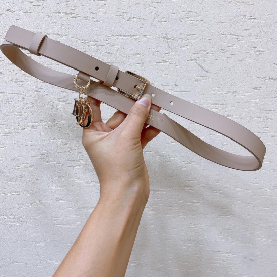 replica MISS BELT POWDER PINK SMOOTH CALFSKIN 20 MM - B330 UK