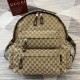 Replica LARGE BACKPACK WITH LOGO BEIGE AND EBONY ORIGINAL GG CANVAS UK replica LARGE BACKPACK WITH LOGO BEIGE AND EBONY ORIGINAL GG CANVAS UK