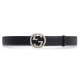 replica GG SUPREME BELT WITH G BUCKLE - B72 UK
