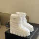 Replica Nylon Gabardine Apres-Ski Boots White - Pd136 Uk Replica Nylon Gabardine Apres-Ski Boots White - Pd136 Uk