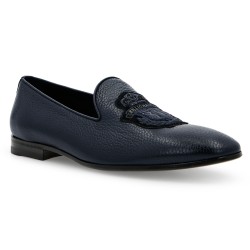 CREST LOAFERS IN BLUE UK