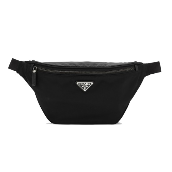 replica RE-NYLON BELT BAG IN BLACK UK