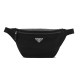 replica RE-NYLON BELT BAG IN BLACK UK