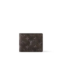 Slender Wallet Brushed Monogram Cowhide Leather M11708 Uk