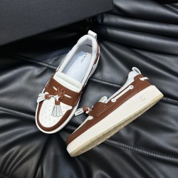 MA TASSLE HYBRID LOAFERS IN BROWN - RI65 UK