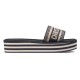 replica DWAY PLATFROM SLIDES IN WHITE AND BLACK - CDS20 UK