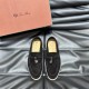 replica SUMMER CHARMS WALK MOCCASINS IN BLACK - LR46 UK