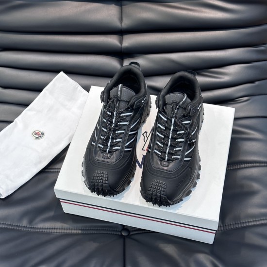replica TRAILGRIP GTX LEATHER HIKING BOOTS BLACK - MC11 UK