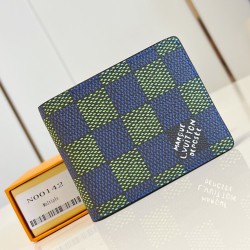 Multiple Wallet Blue Green Damier Heritage Canvas N00142 Uk Multiple Wallet Blue Green Damier Heritage Canvas N00142 Uk