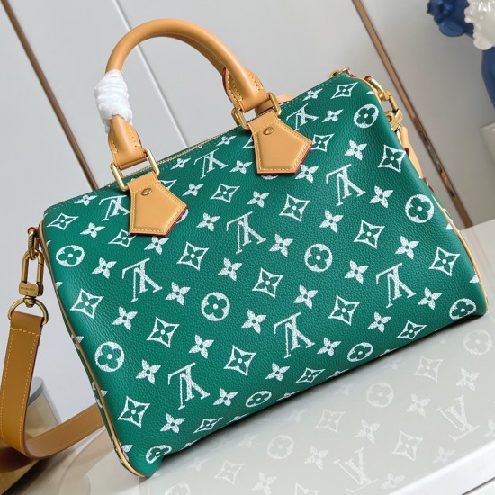 Replica Speedy P9 Bandouli?Re 30 Bag In Green M21113 Uk - 15375 - Buddha Luxury