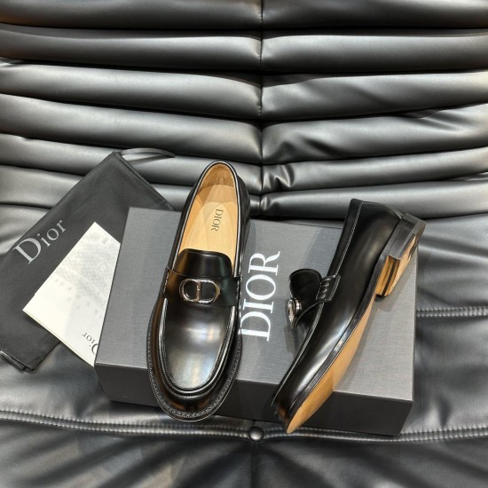 Replica GRANVILLE LOAFERS BLACK POLISHED CALFSKIN - CD281 UK replica GRANVILLE LOAFERS BLACK POLISHED CALFSKIN - CD281 UK