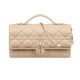 replica MISS MINI BAG SAND-COLORED CANNAGE LAMBSKIN UK