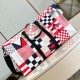 Replica L 15457 LFR#13060 Buddha Luxury Replica Keepall Bandouliere 50 Redblue Damier Flag Coated Canvas M11674 Uk - 15457 - Buddha Luxury