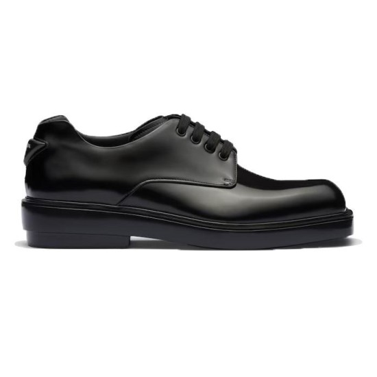 replica FENDER LACE-UP SHOES BLACK LEATHER - PD150 UK