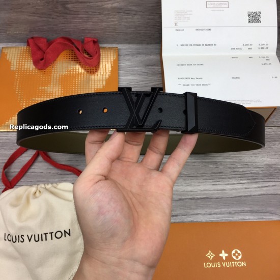 Replica PYRAMIDE 35MM BELT IN BLACK - B235 UK replica PYRAMIDE 35MM BELT IN BLACK - B235 UK