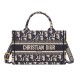 Replica Dior 13208 DFR#13980 Buddha Luxury Replica Mini Book Tote Blue Toile De Jouy Reverse Embroidery Uk - 13208 - Buddha Luxury