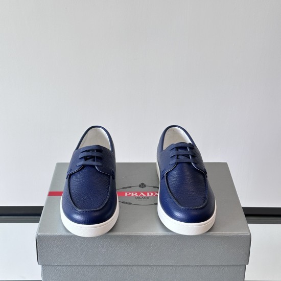 Replica LACE-UP LOAFERS IN BLUE - PD200 UK replica LACE-UP LOAFERS IN BLUE - PD200 UK