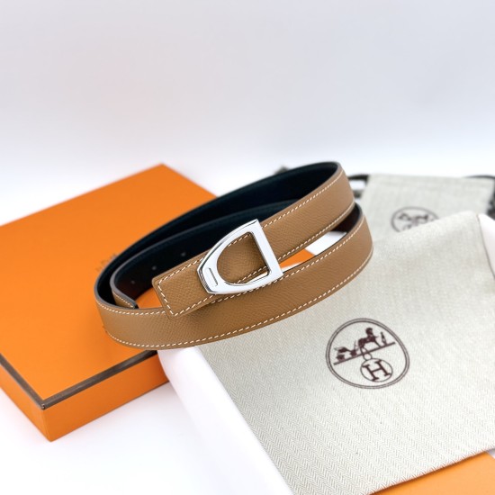 replica CAVALIERE BELT BUCKLE & REVERSIBLE LEATHER STRAP 24MM - B381 UK