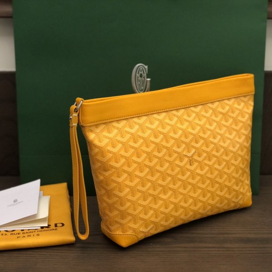 replica CONTI POUCH IN YELLOW UK