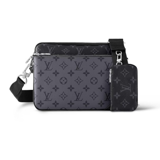 Replica Trio Messenger Bag Monogram Eclipse Canvas M69443 Uk Replica Trio Messenger Bag Monogram Eclipse Canvas M69443 Uk