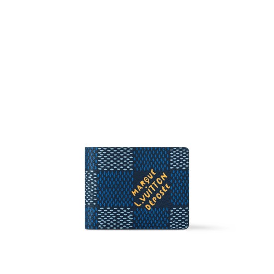 Replica MULTIPLE WALLET BLUE DAMIER HERITAGE COATED CANVAS N40676 UK replica MULTIPLE WALLET BLUE DAMIER HERITAGE COATED CANVAS N40676 UK