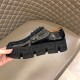 replica GRECA LABYRINTH LACE-UP SHOES IN BLACK - VS51 UK