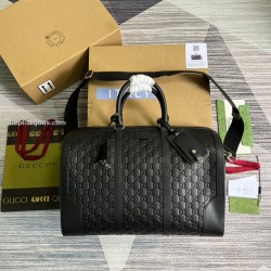 Gg Supreme Duffle Bag In Black Uk Gg Supreme Duffle Bag In Black Uk