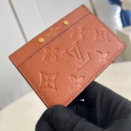 replica CARD HOLDER COGNAC MONOGRAM EMPREINTE M83678 UK