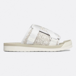 Dior Oblique Jacquard Sandal Comfortable Designer Footwear