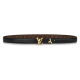 replica PRETTY LV 20MM REVERSIBLE BELT BLACK - B336 UK