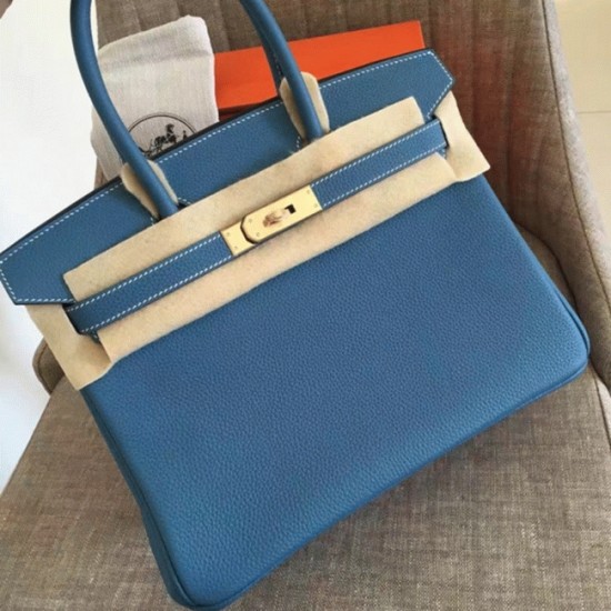 replica Blue Jean Luxury Hermes Birkin 35cm Tote UK
