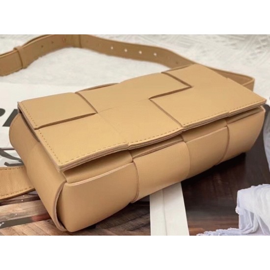 Replica Bottega Veneta 4853 dlz1757525055124 Buddha Luxury Replica Bottega Veneta Cassette Belt Bag Beige Uk - 4853 - Buddha Luxury