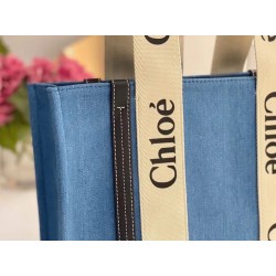 Top Quality Knockoff Chloe Medium Woody Tote Bag In Deadstock Denim Uk Top Quality Knockoff Chloe Medium Woody Tote Bag In Deadstock Denim Uk
