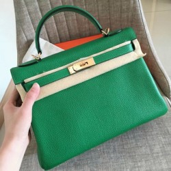 Bamboo Clemence Hermes Kelly Retourne 28cm Handbag UK